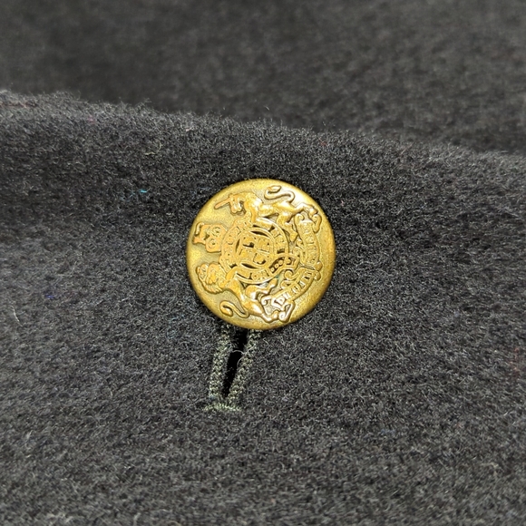 2/40 Vintage wool oversize black blazer - Picture 4 of 7